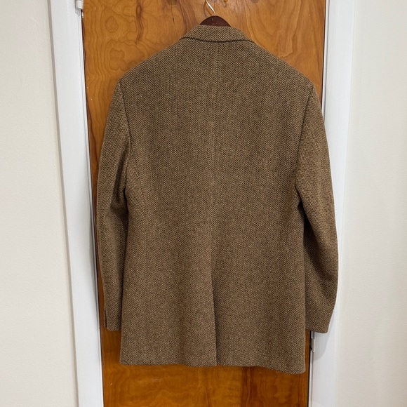 Ralph Lauren Brown Herringbone Blazer - Picture 8 of 9